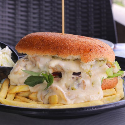 PESTO CHICKEN MUSHROOM