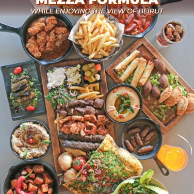 LEBANESE MEZZA FORMULA FOR 4 (NO ALCOHOL) 25$ PER PERSON