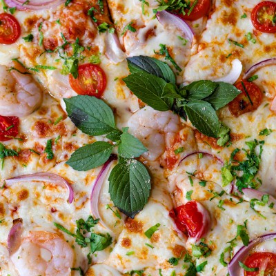 sea food pizza