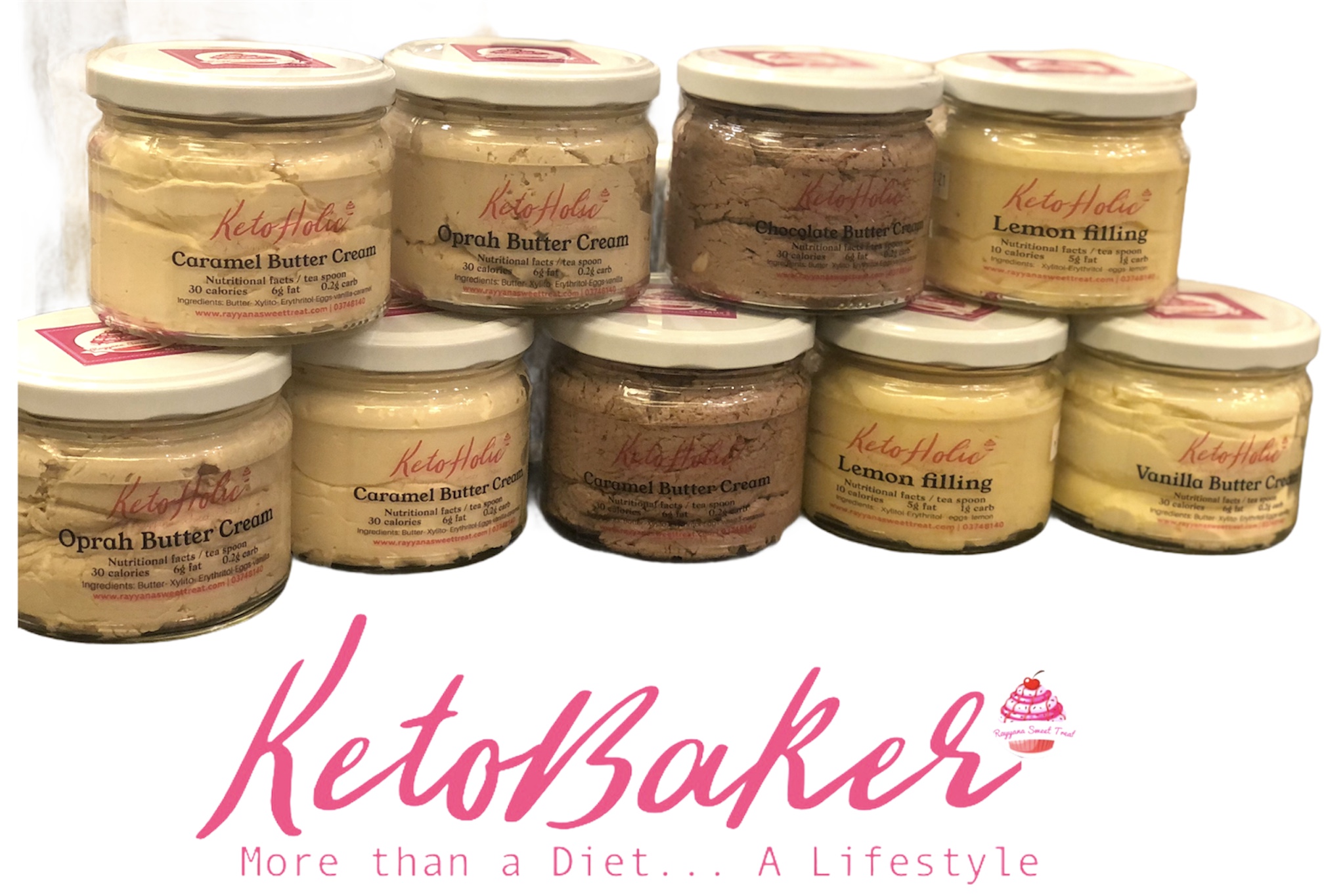 Keto Filling Jars