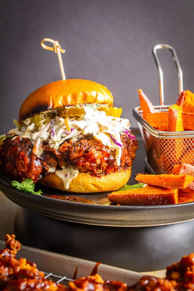 Chicken burgers (plate)