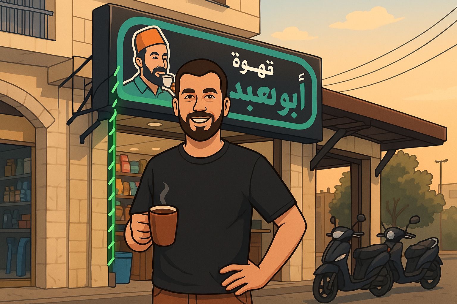 خلطات قهوة ابو العبد الساخنه